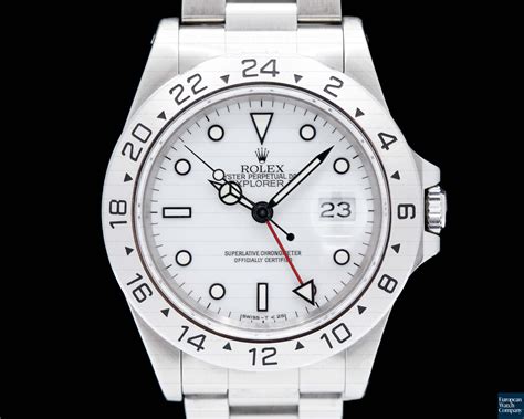 rolex explorer ii polar white|Rolex Explorer II watch: Oystersteel .